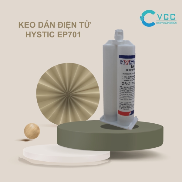 Keo dán điện tử  Hystic EP701 - Keo Silicone VCC - Công Ty CP Đầu Tư Và TM Quốc Tế VCC
